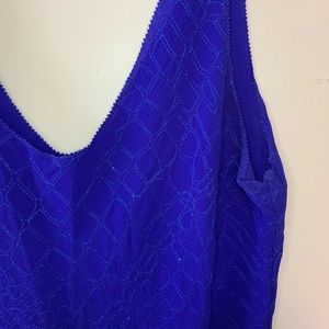 Babaton Silk Tank with shimmer detailing